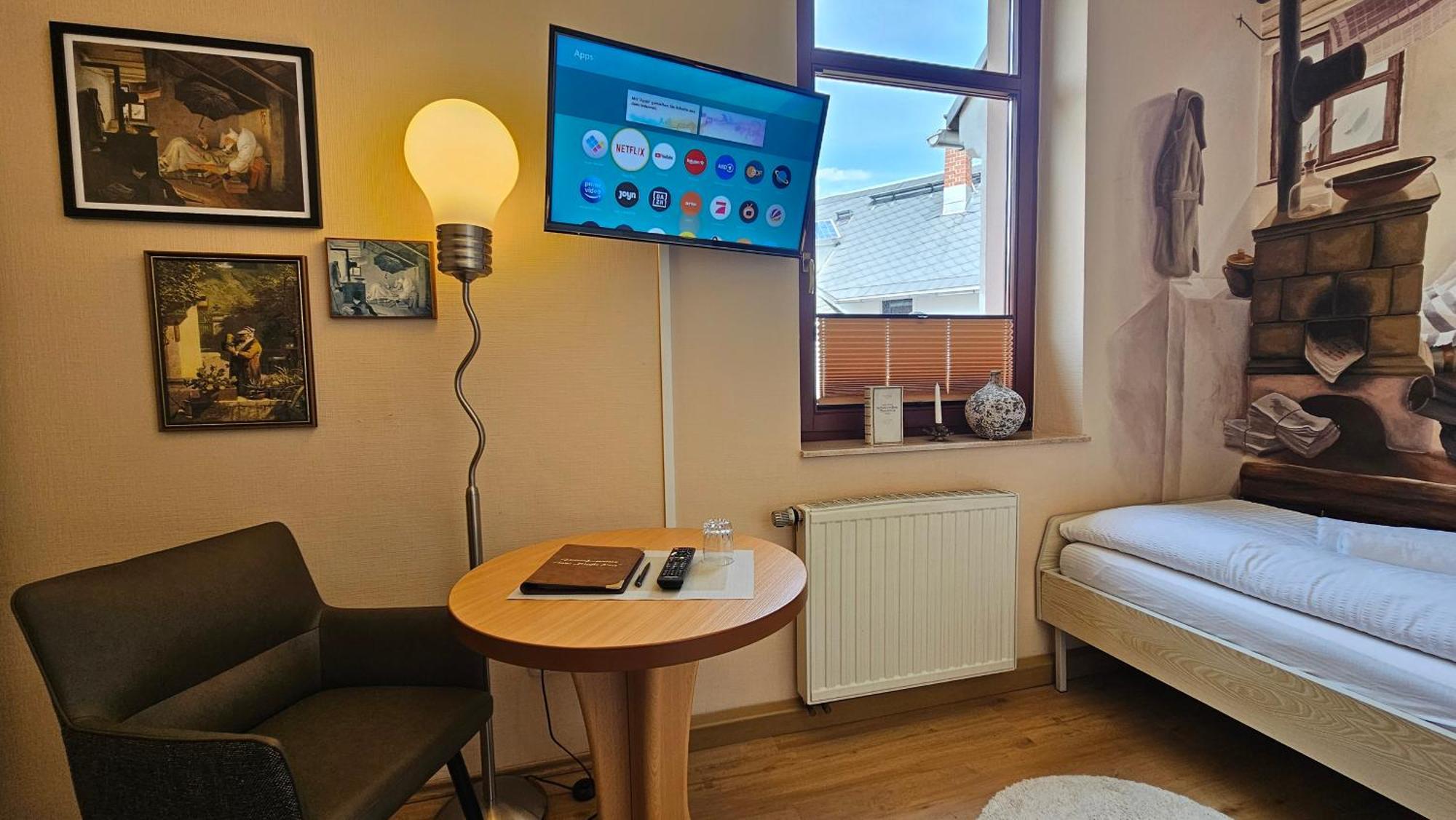 Pension Weisse Rose, Parkplatz, Fruehstueck, Wlan, Zentral Bad Elster Eksteriør bilde