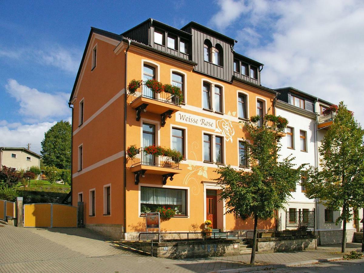 Pension Weisse Rose, Parkplatz, Fruehstueck, Wlan, Zentral Bad Elster Eksteriør bilde